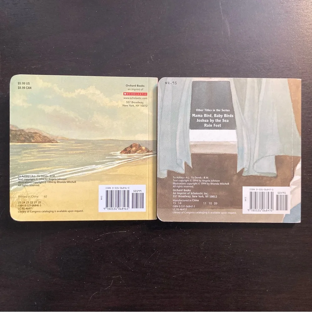 ☀️ 2 POC board books